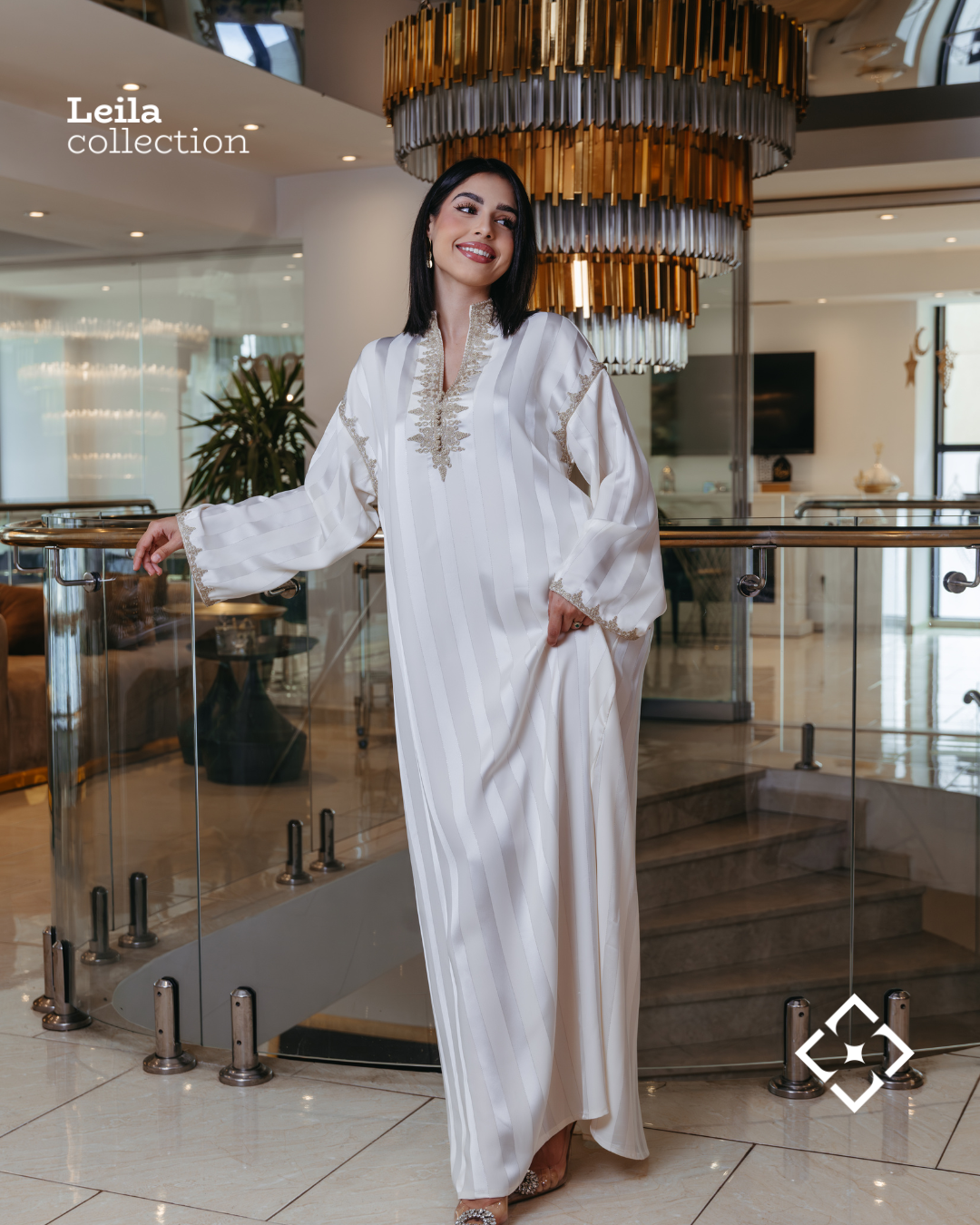 Robe Djawhara blanc