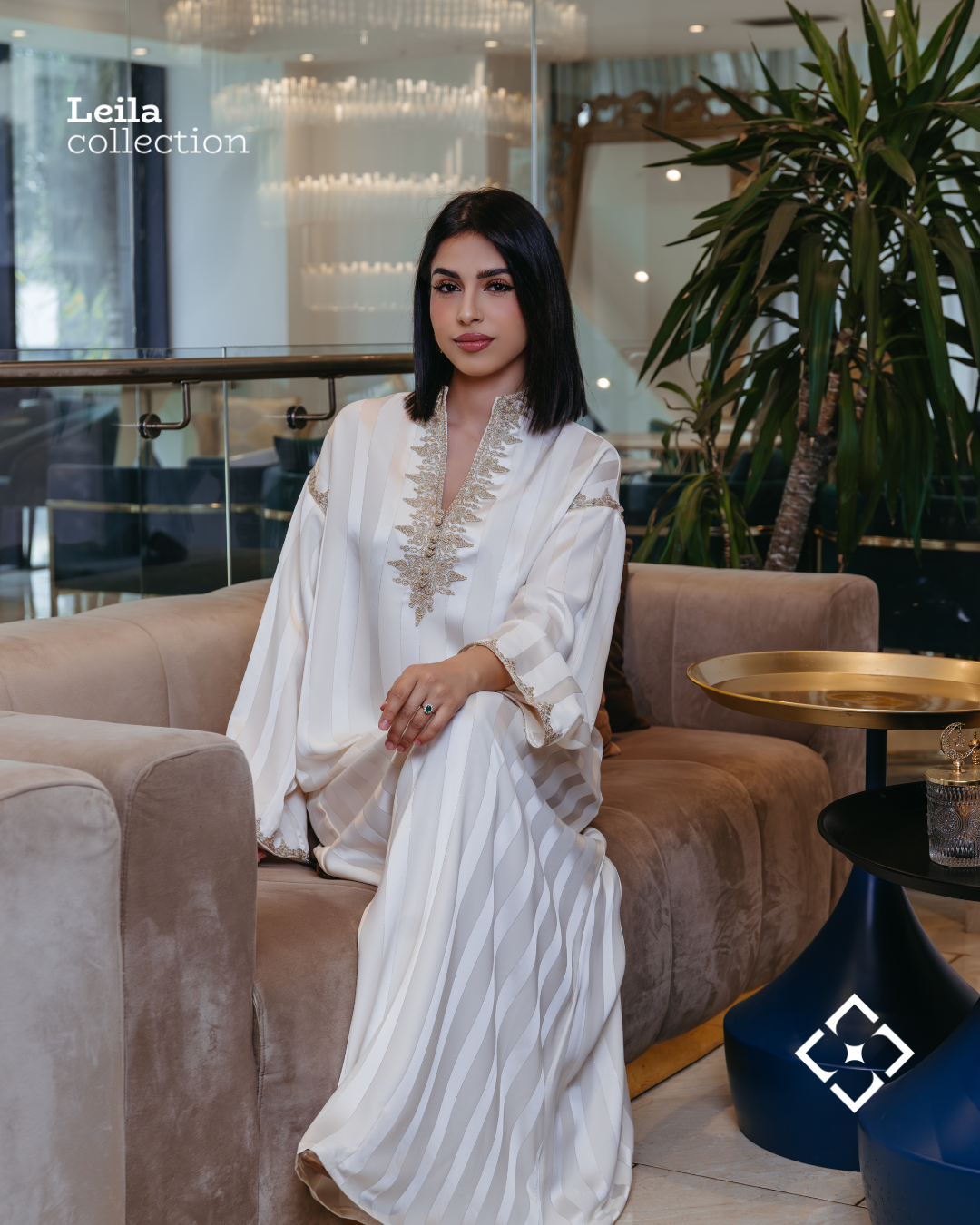 Robe Djawhara blanc