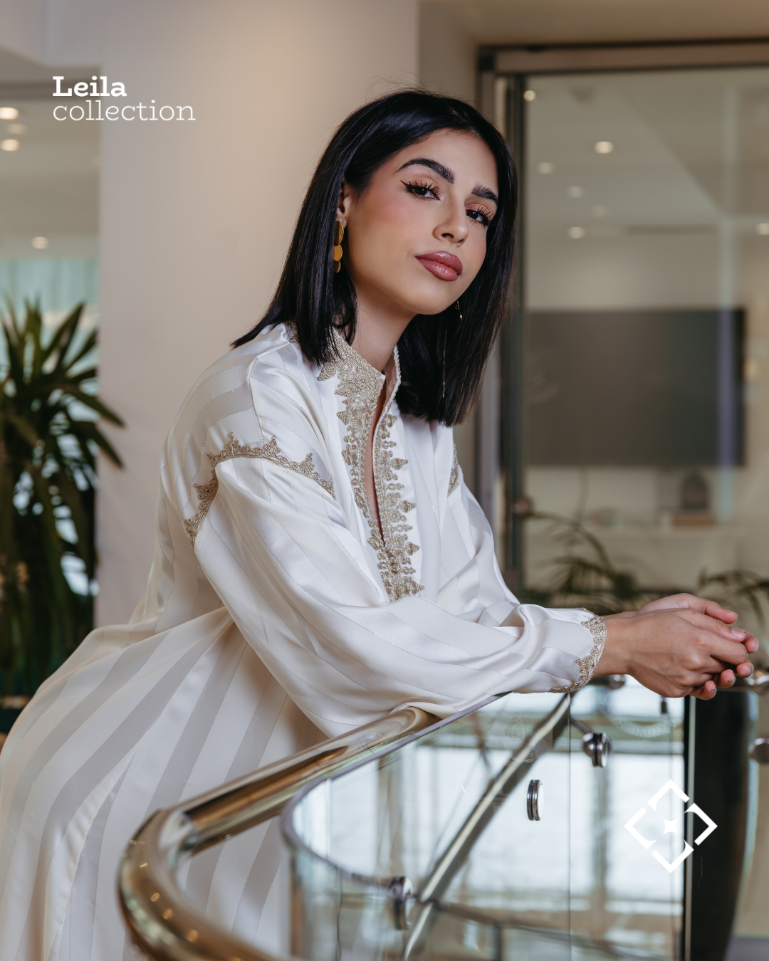 Robe Djawhara blanc