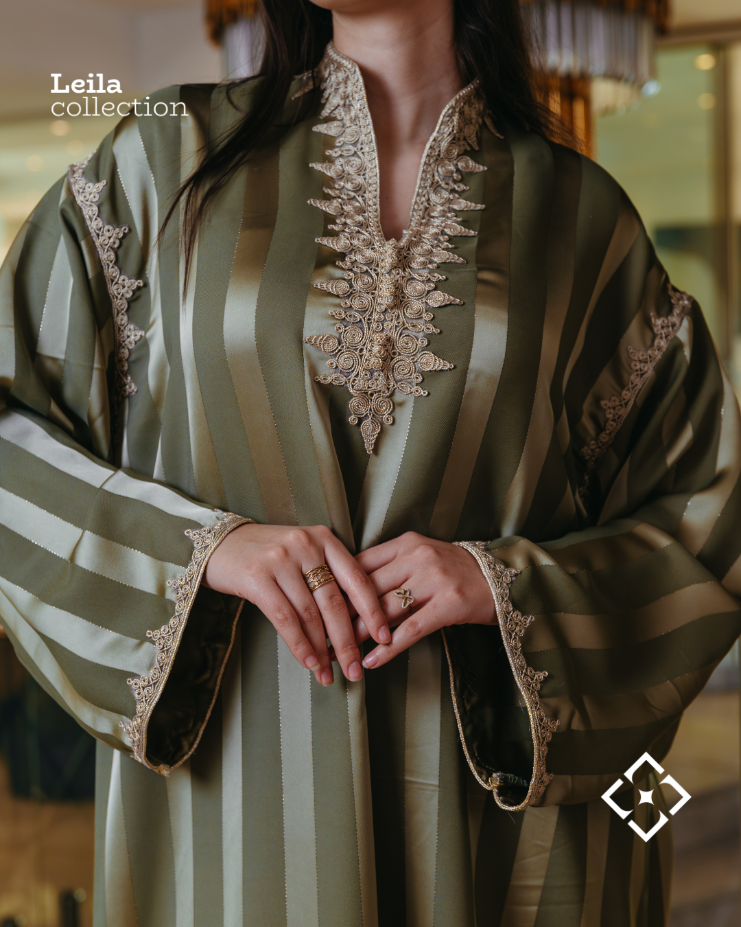 Robe Djawhara verte