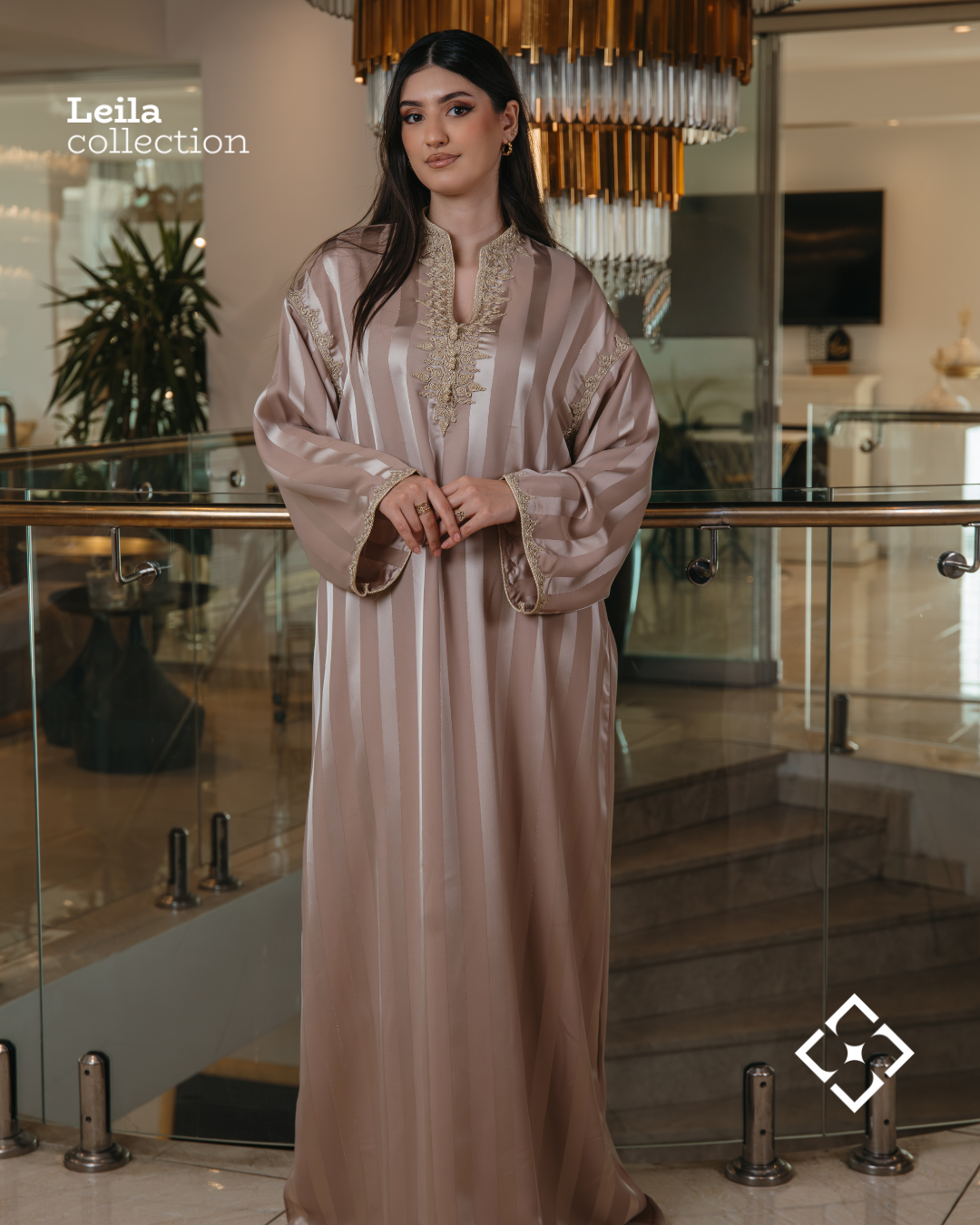 Robe Djawhara beige