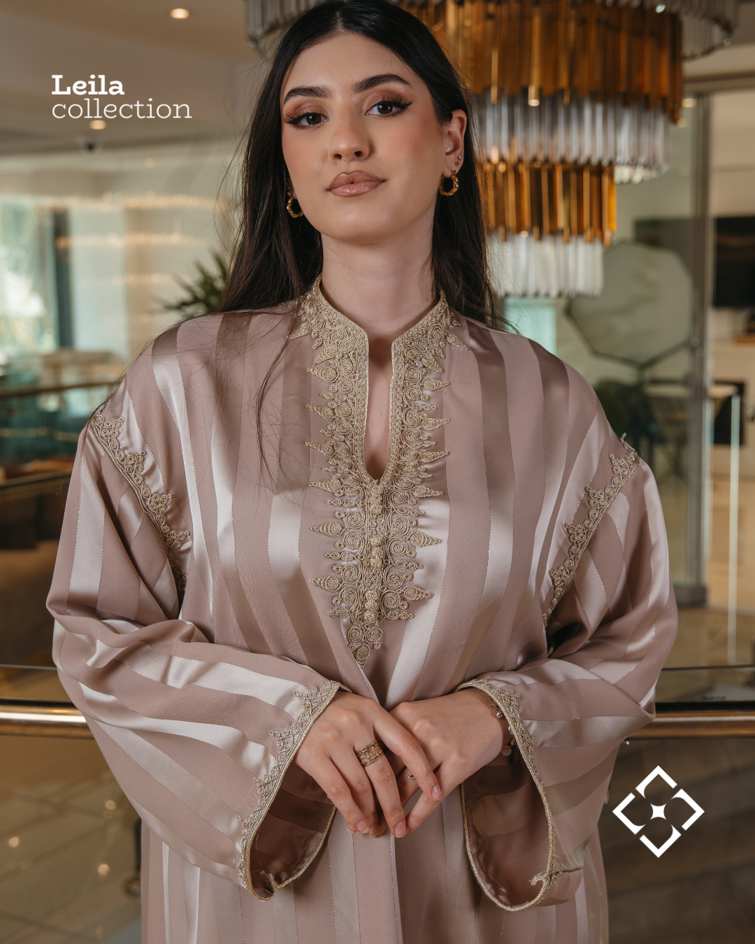 Robe Djawhara beige