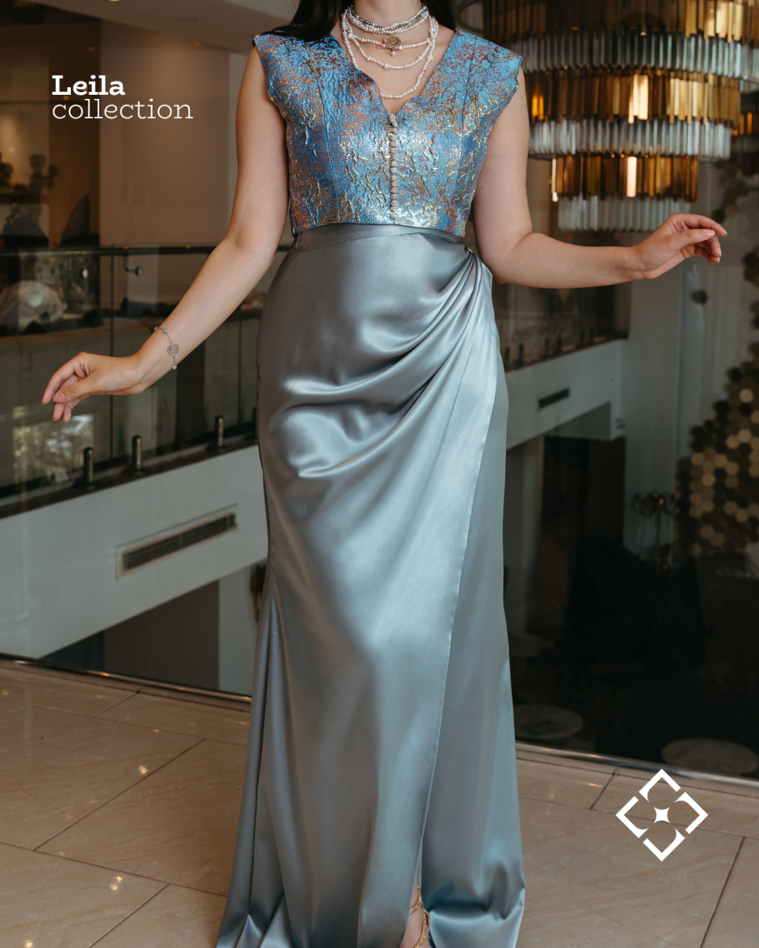 Ensemble Narine Bleue