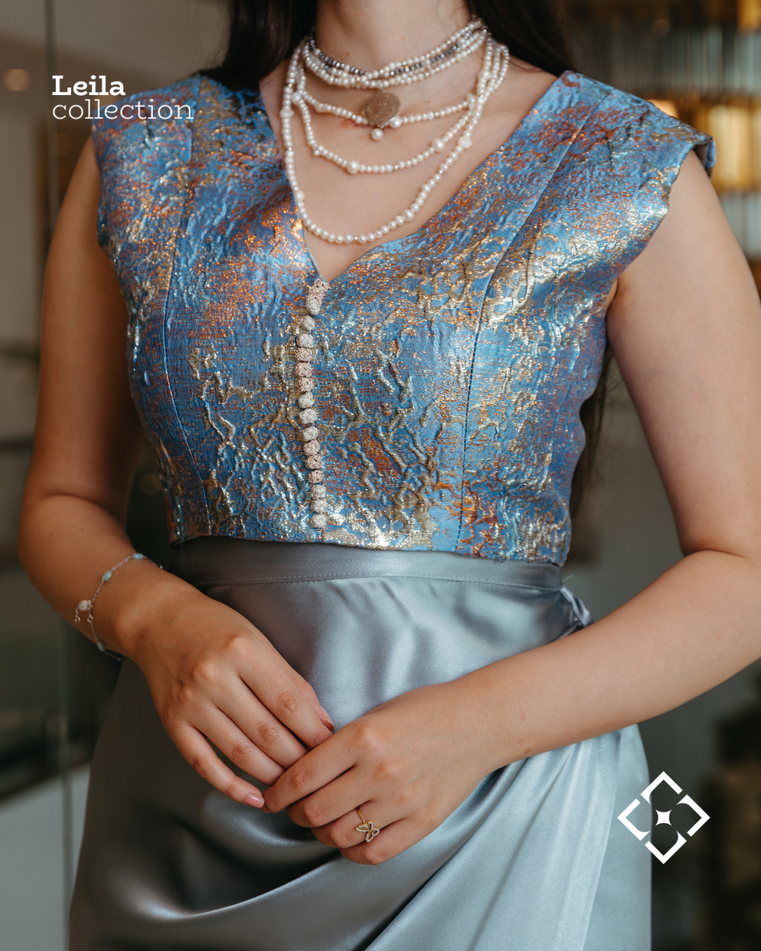 Ensemble Narine Bleue