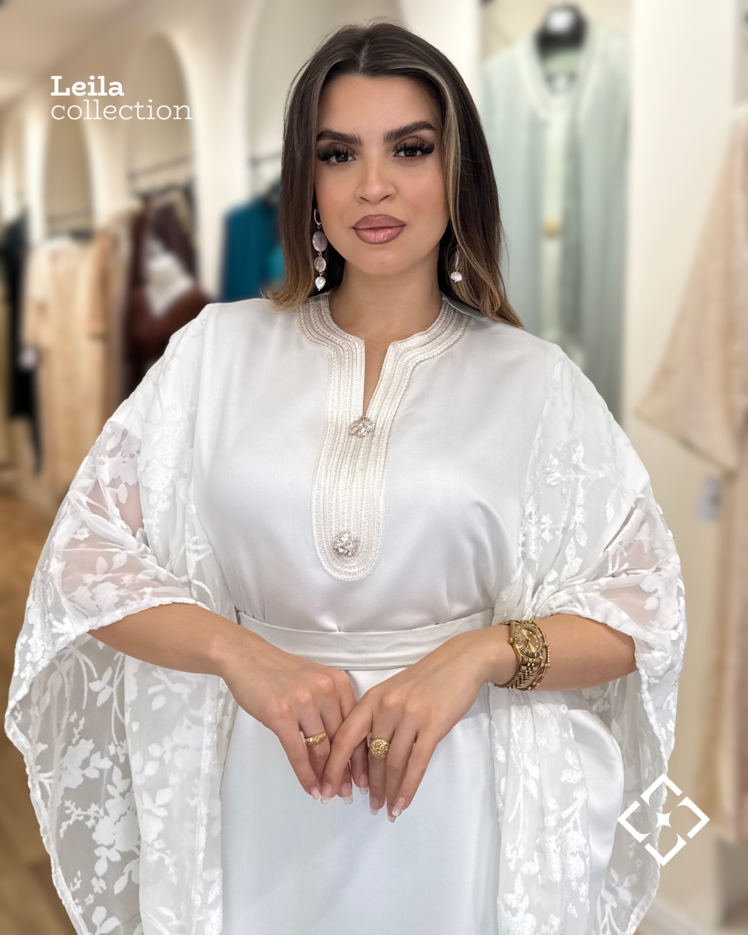 Robe Papillon Blanche