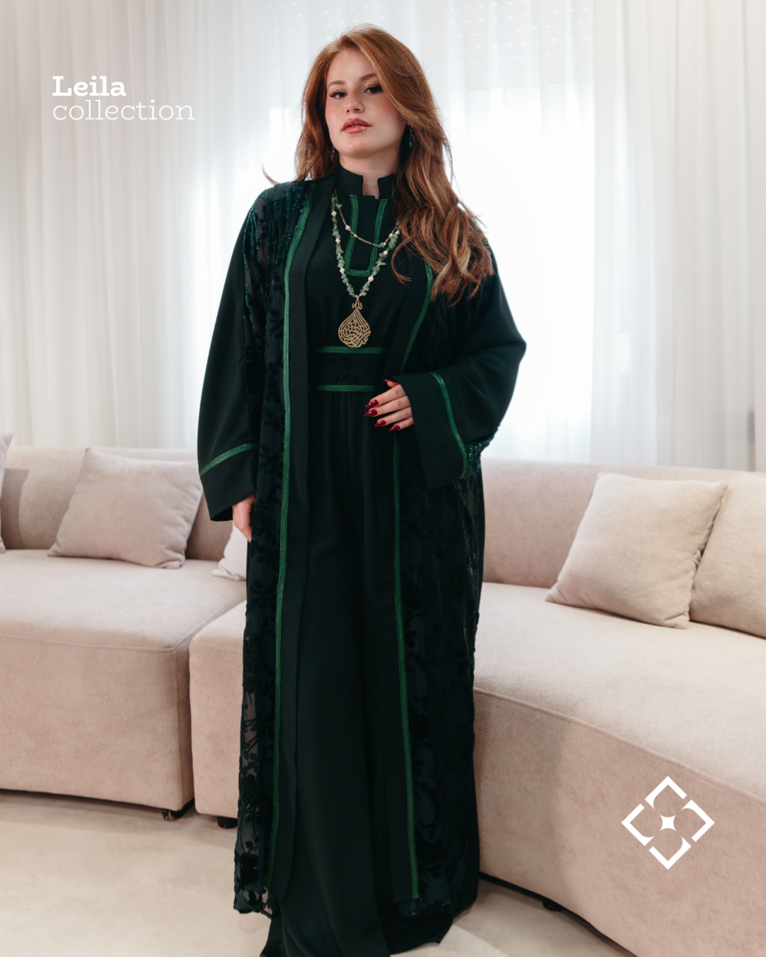 Combinaison Yasmine Verte