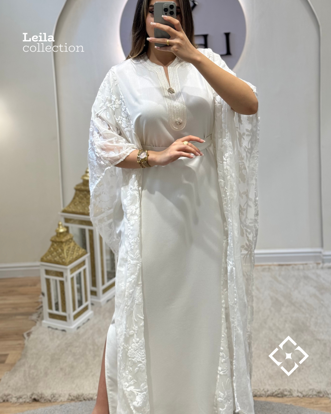 Robe Papillon Blanche