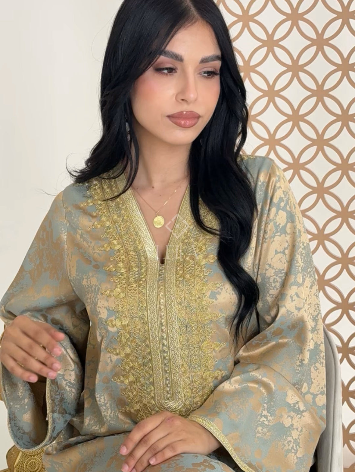 Melissa bleu grise / bronze