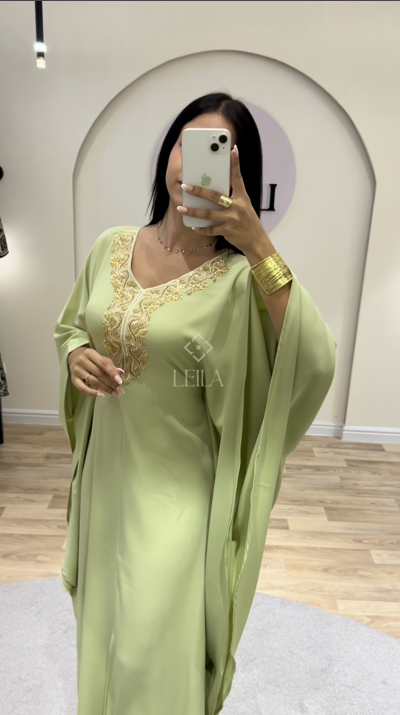 Robe Papillon Verte