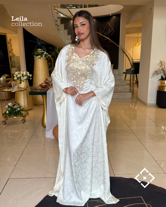 Robe makhawir blanche