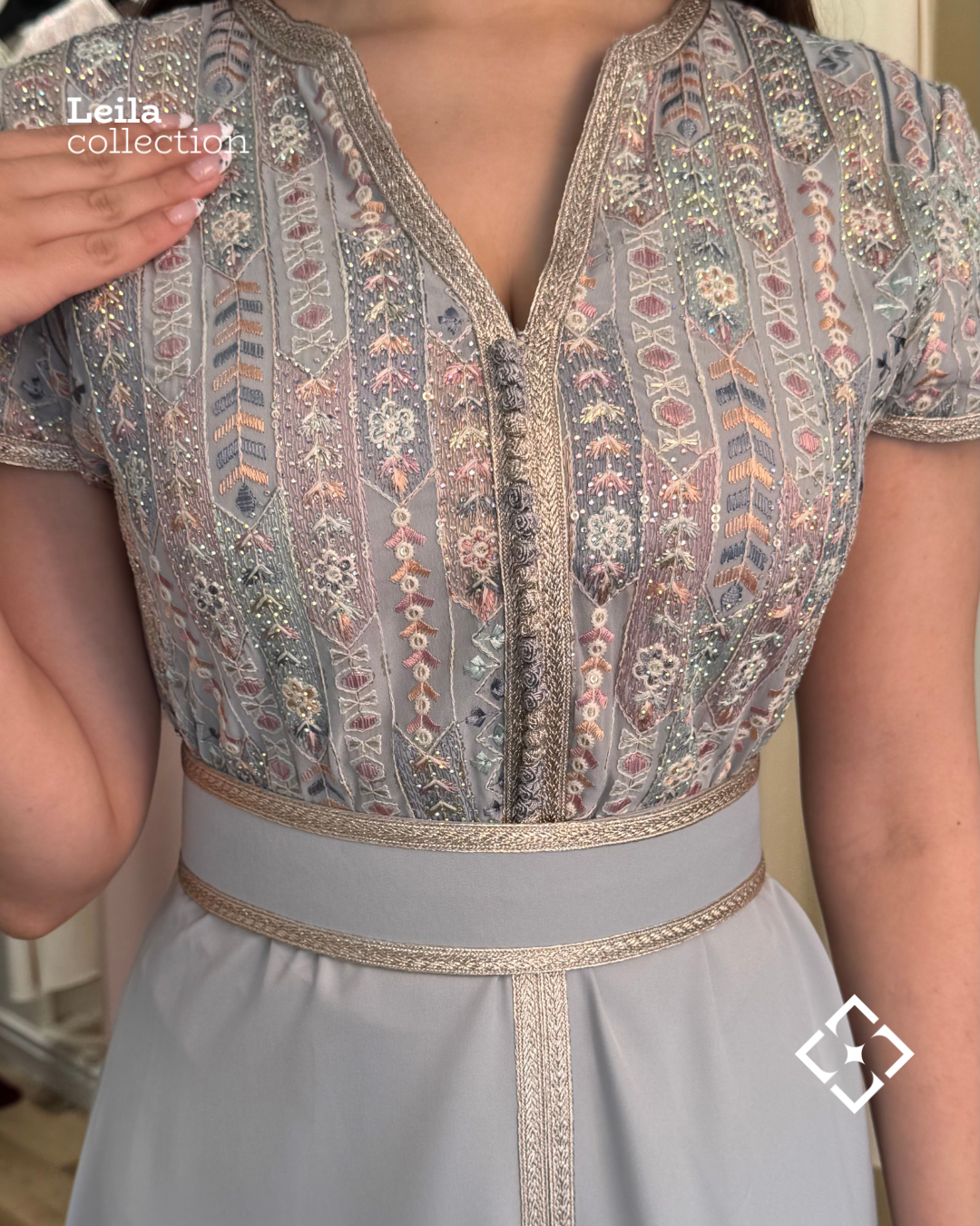 Caftan Sara lilas