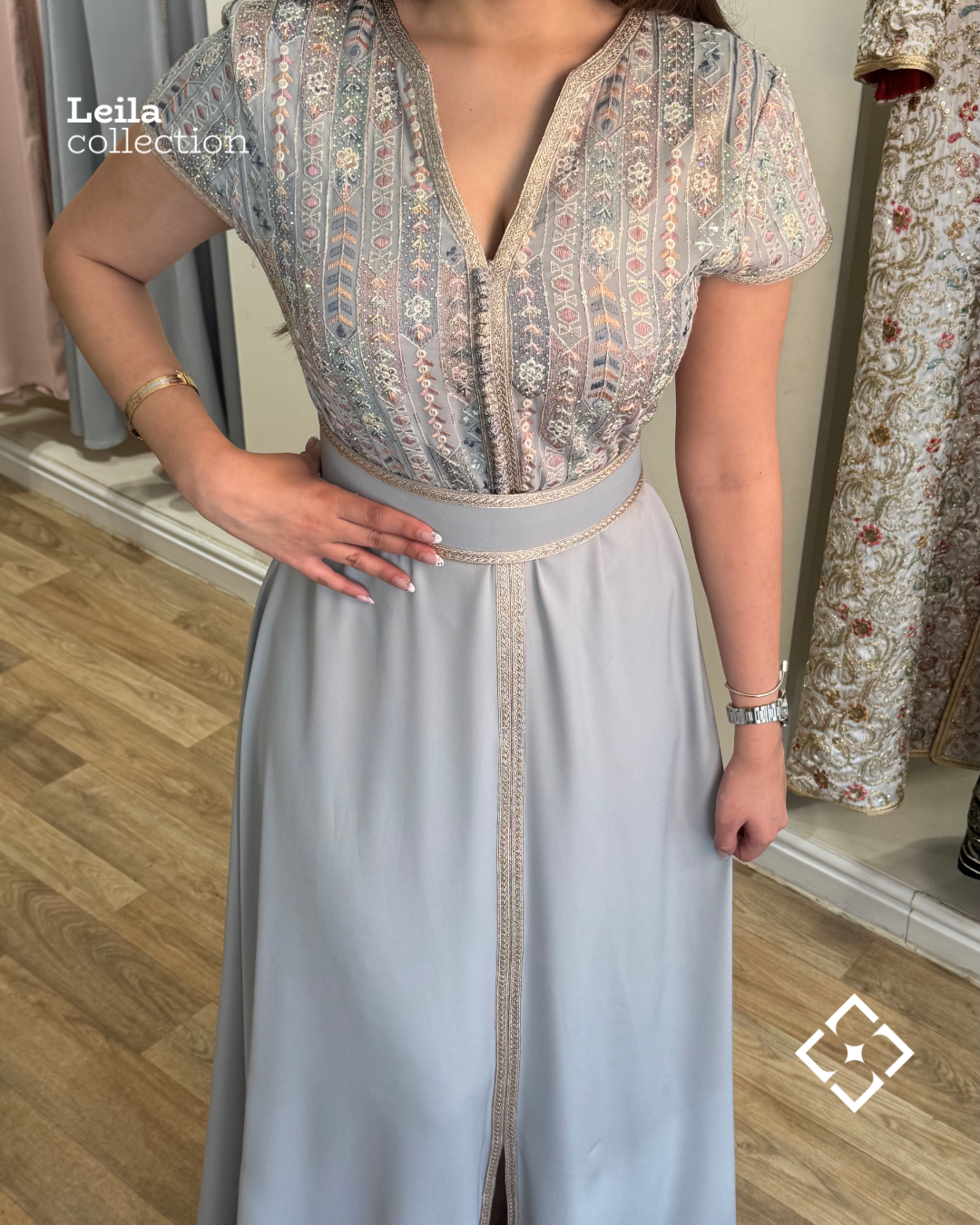 Caftan Sara lilas