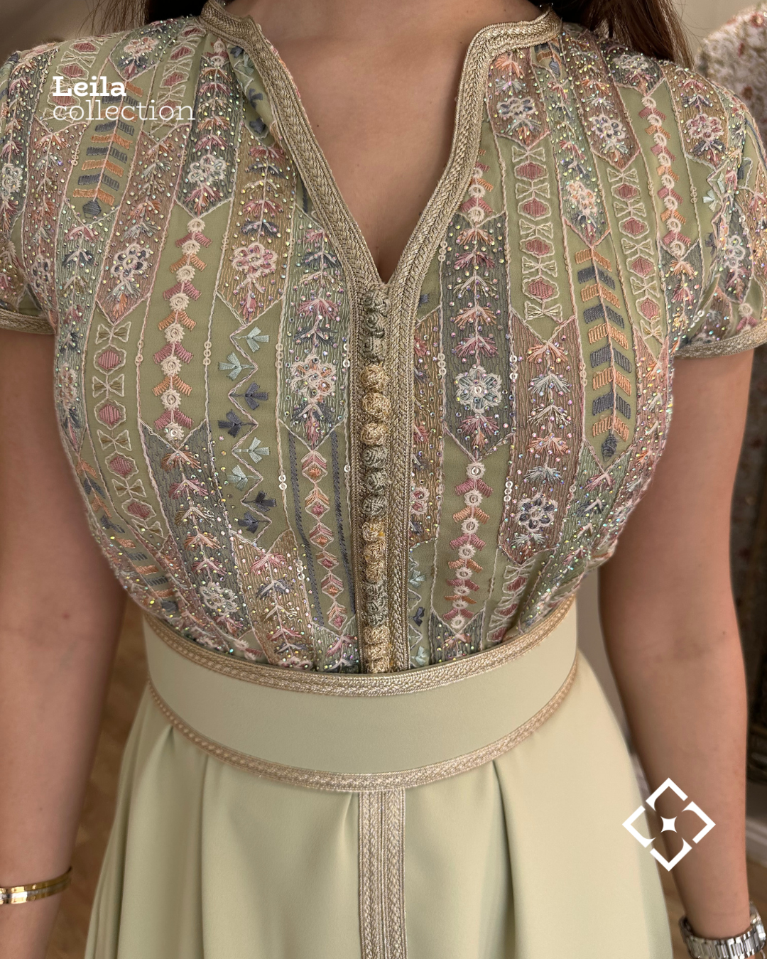 Caftan Sara pastel