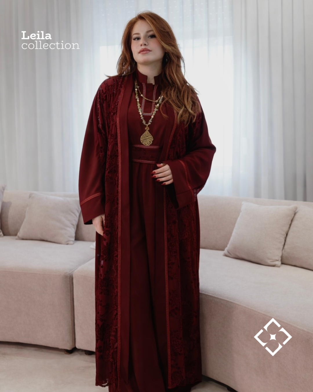 Combinaison Yasmine Rouge