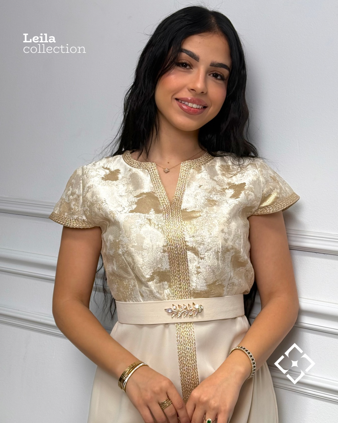 Caftan Sara beige