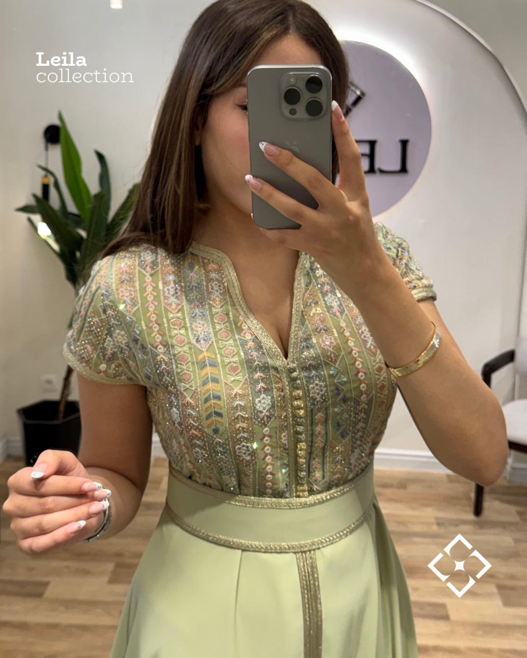 Caftan Sara pastel