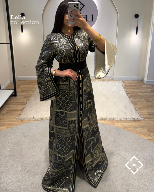 Caftan royal noir