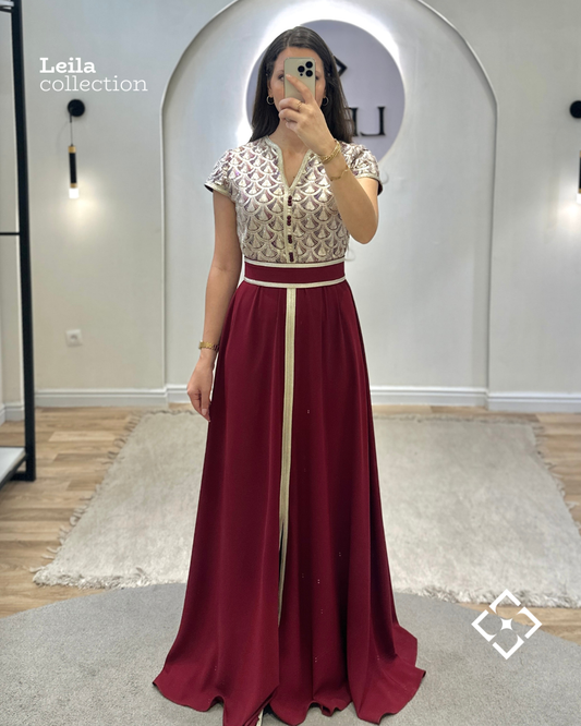 Caftan Sara Cerise