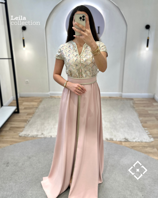 Caftan Sara rose